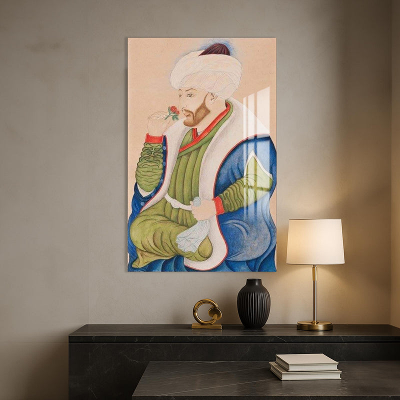 Fatih Sultan Mehmet Cam Tablo – Cam Tablo