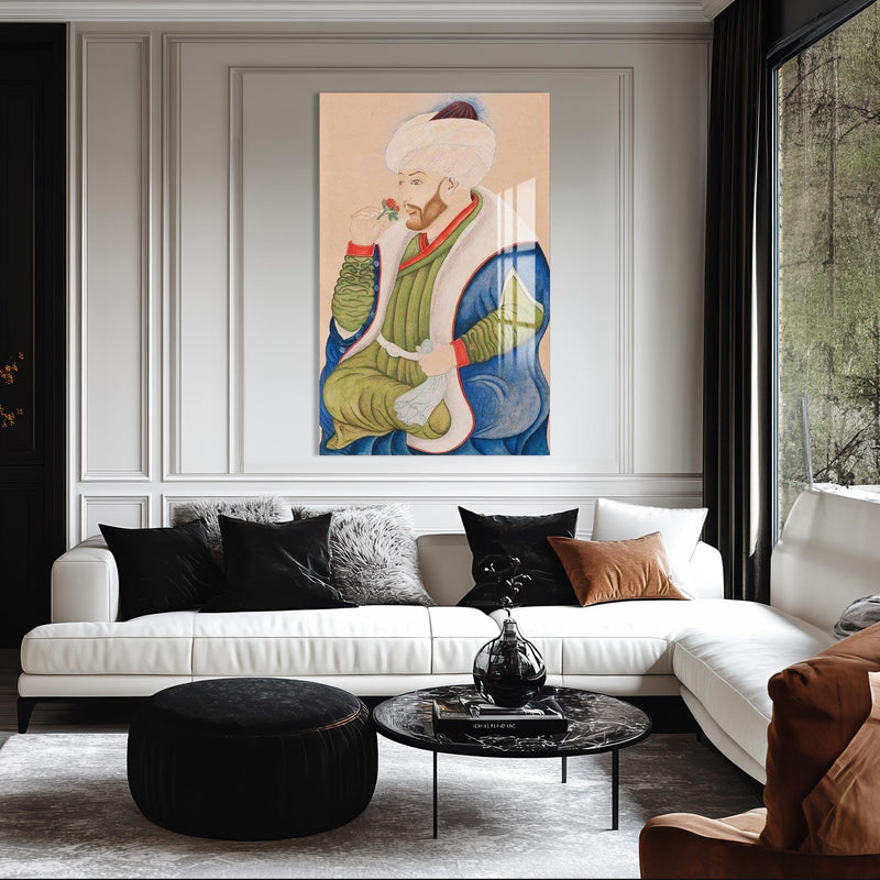 Fatih Sultan Mehmet Cam Tablo – Cam Tablo