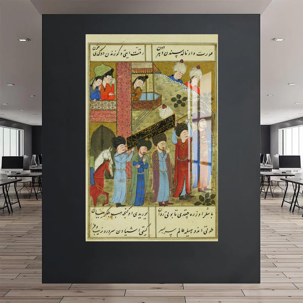 2. Bayezid’in Cenazesi Cam Tablo
