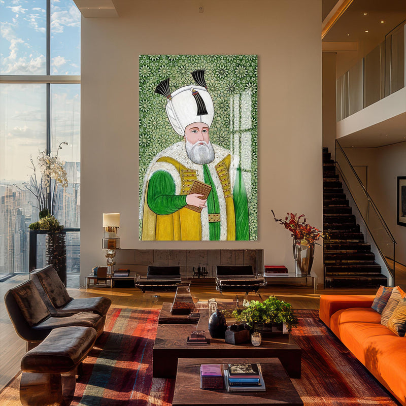Kanuni Sultan Süleyman Cam Tablo – Cam Tablo