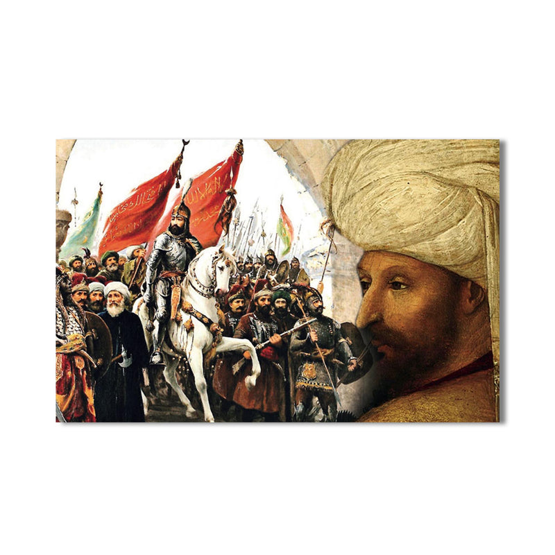 Fatih Sultan Mehmet Cam Tablo – Cam Tablo
