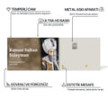 Kanuni Sultan Süleyman Cam Tablo – Cam Tablo