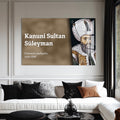 Kanuni Sultan Süleyman Cam Tablo – Cam Tablo