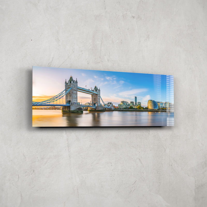 Tower Bridge - Panoramik Cam Tablo – Cam Tablo