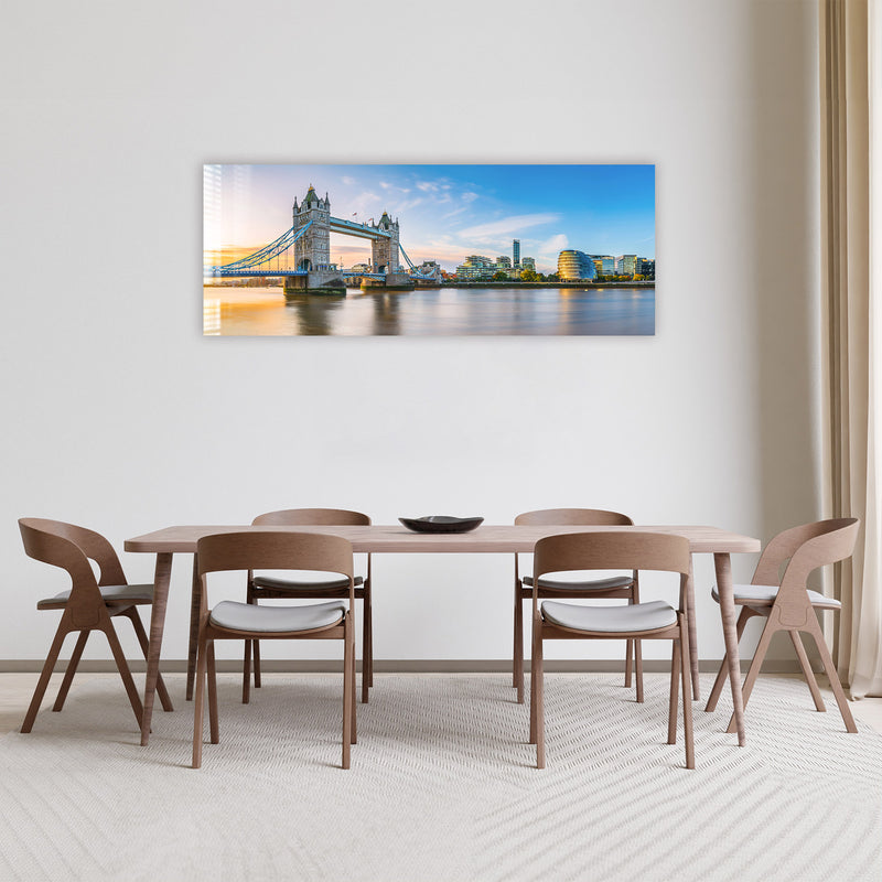 Tower Bridge - Panoramik Cam Tablo – Cam Tablo