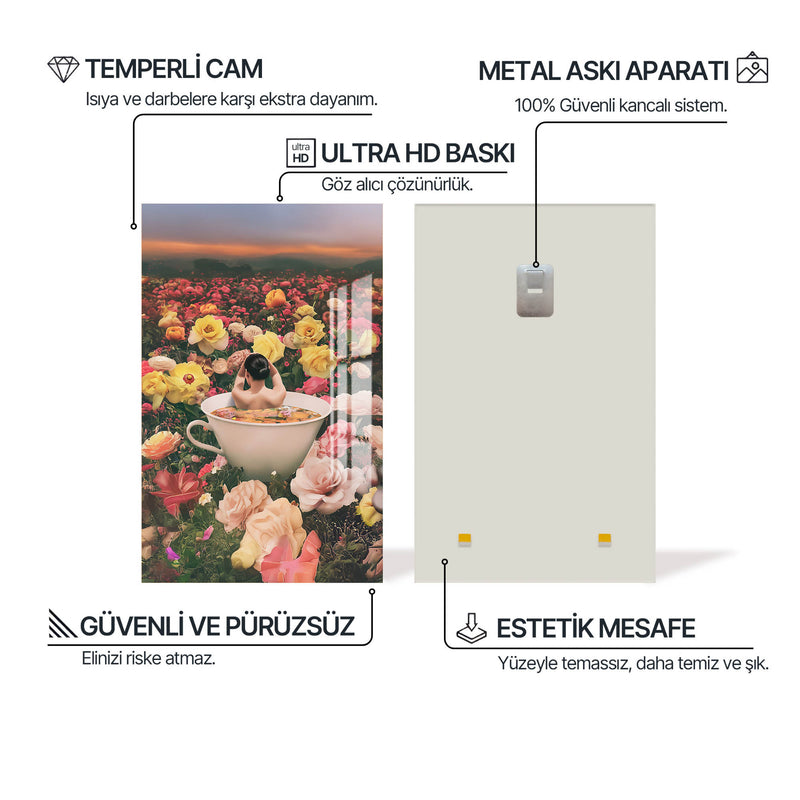 Bilinmez Evren Cam Tablo – Cam Tablo