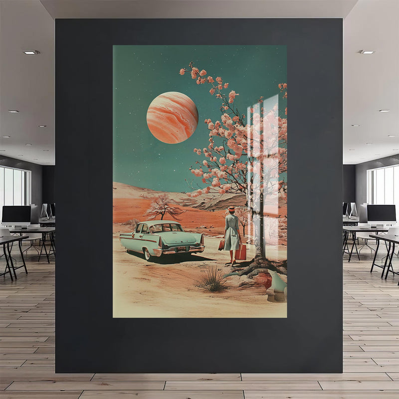 Jupitere Yolculuk  Cam Tablo – Cam Tablo