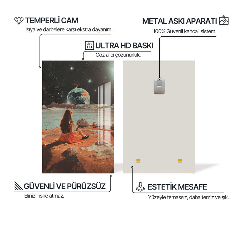 Uzay Zekası Cam Tablo – Cam Tablo