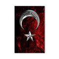 Dikey Türk Bayrağı Cam Tablo – Cam Tablo
