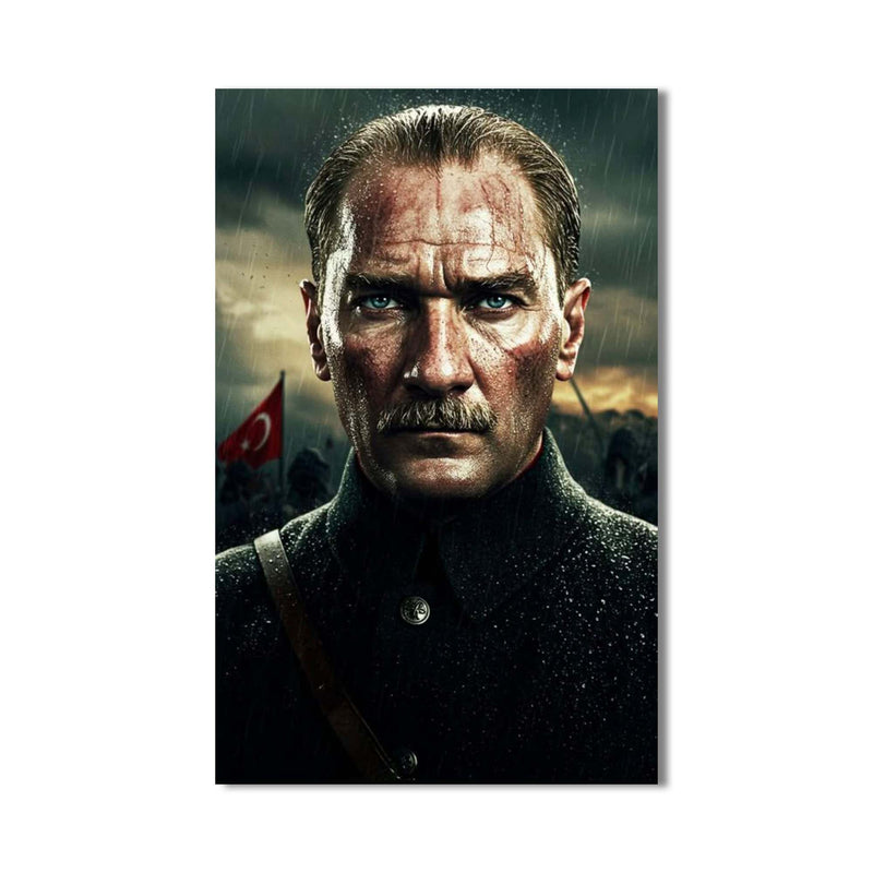 Atatürk Kurtuluşta Cam Tablo – Cam Tablo