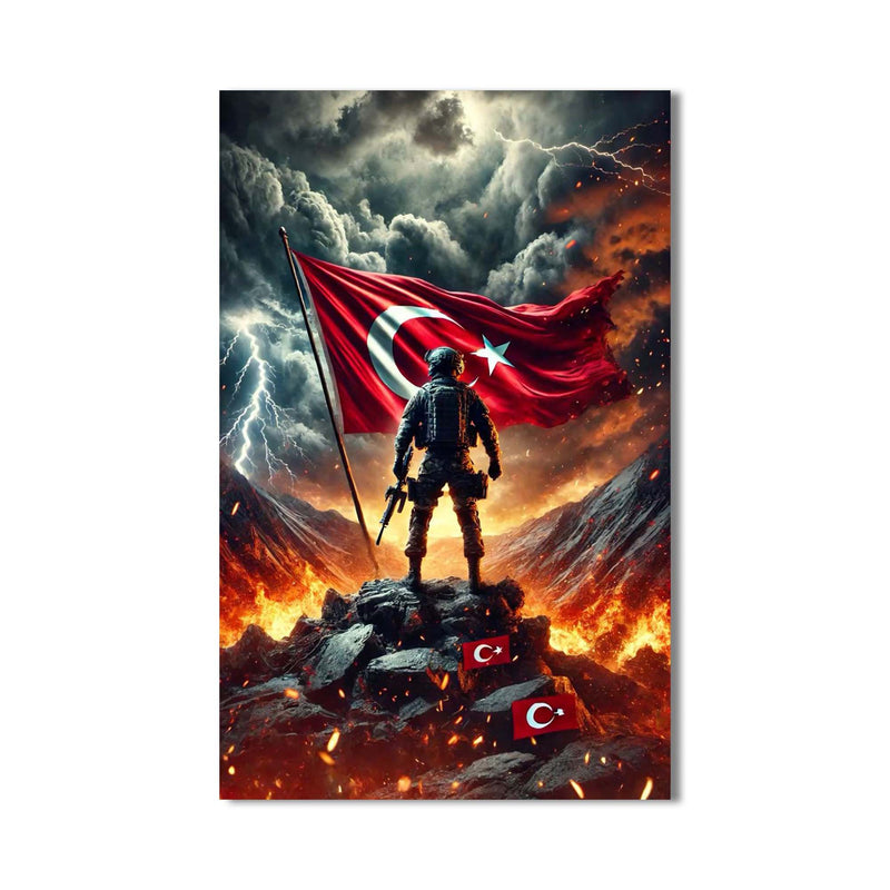 Türk Askeri Cam Tablo – Cam Tablo