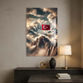 Türk Bayrağı Cam Tablo – Cam Tablo