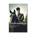 Başkomutan Atatürk Cam Tablo – Cam Tablo