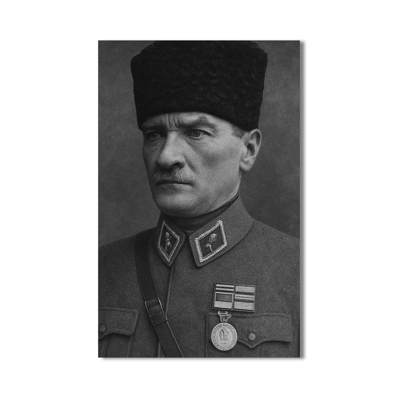 Madalyalı Atatürk Cam Tablo – Cam Tablo