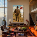 Türk Bayraklı Atatürk Cam Tablo – Cam Tablo