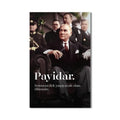 Payidar Atatürk Cam Tablo – Cam Tablo