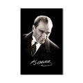 İmzalı Atatürk Cam Tablo – Cam Tablo