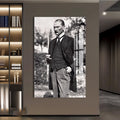 Çizgili Pantolonlu Atatürk Cam Tablo – Cam Tablo