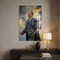 Yürüyen Atatürk Cam Tablo – Cam Tablo