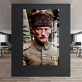 Askerî Atatürk Cam Tablo – Cam Tablo