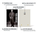 Atatürk Portresi Cam Tablo – Cam Tablo
