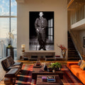 Atatürk Portresi Cam Tablo – Cam Tablo