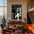 Bahçede Atatürk Cam Tablo – Cam Tablo