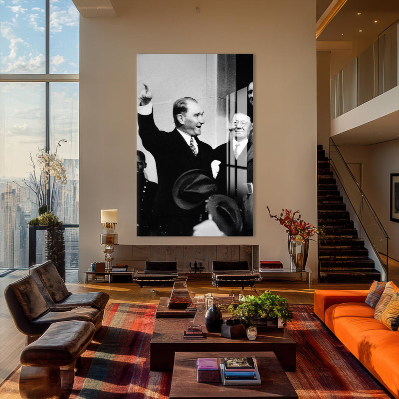 Atatürk Cam Tablo – Cam Tablo