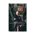 Bayrak Sözü Atatürk Cam Tablo – Cam Tablo
