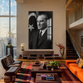 Bayrak Önü Atatürk Cam Tablo – Cam Tablo