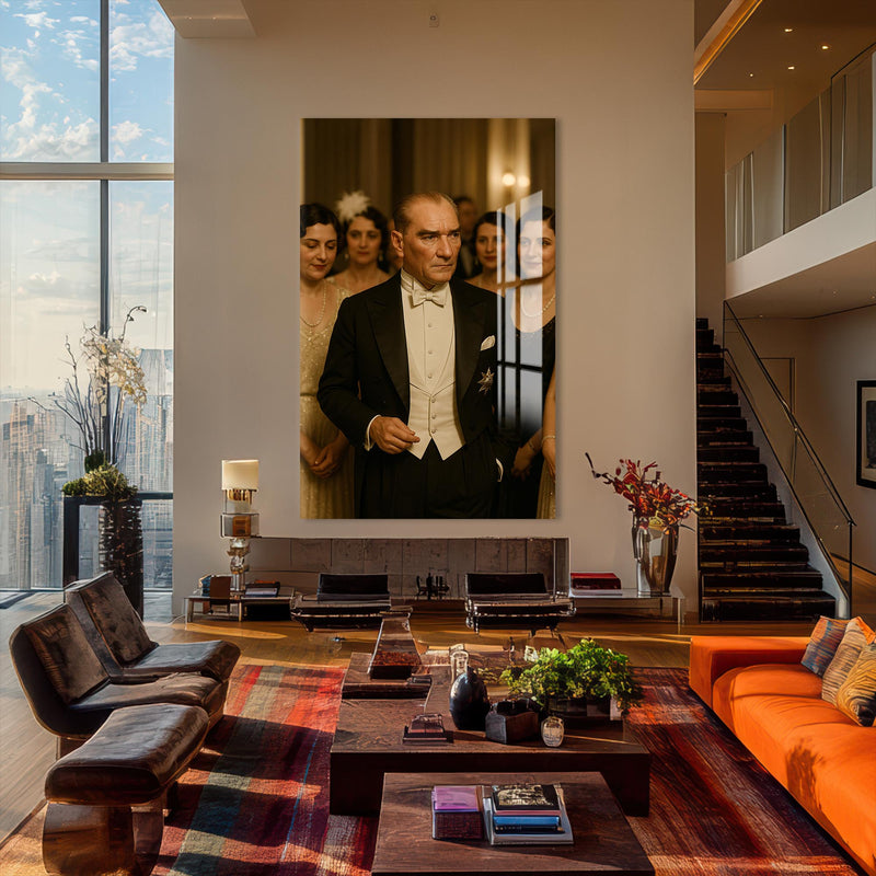 Baloda Atatürk Cam Tablo – Cam Tablo