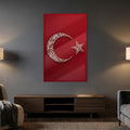 Tipografi Türkiye Altın Cam Tablo – Cam Tablo