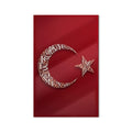 Tipografi Türkiye Altın Cam Tablo – Cam Tablo