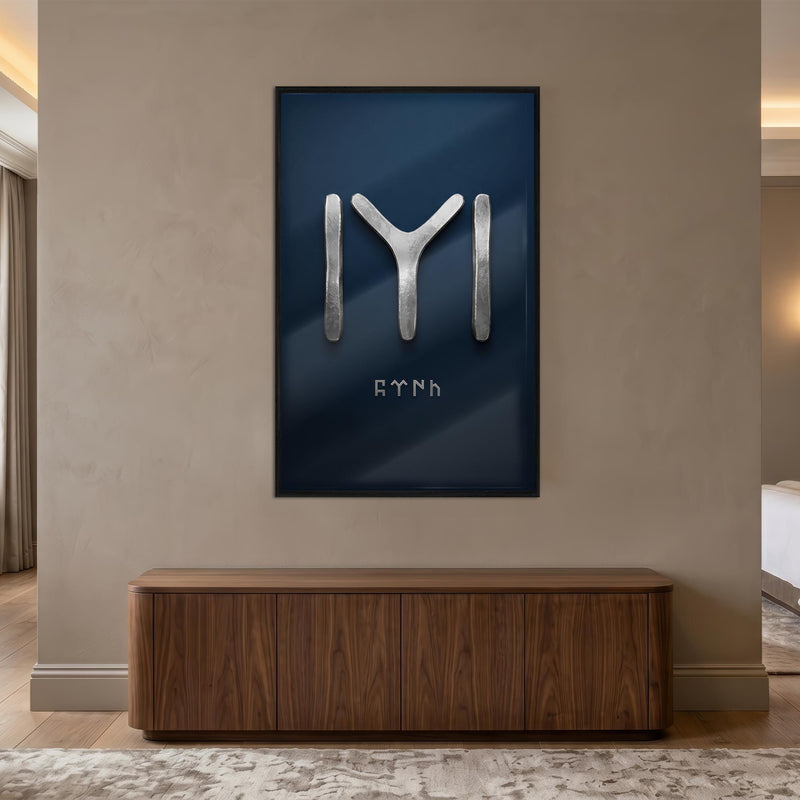 Gümüş IYI Kayı Boyu Cam Tablo – Cam Tablo