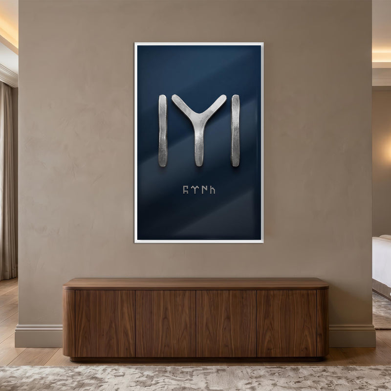Gümüş IYI Kayı Boyu Cam Tablo – Cam Tablo