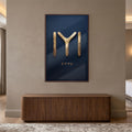 Altın IYI Kayı Boyu Cam Tablo – Cam Tablo