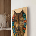Bozkurt Türk Boyları Cam Tablo Ortam Görseli