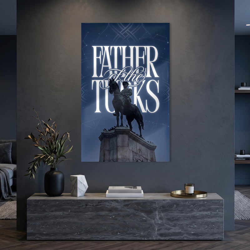 Father of the Turks Atatürk Anıt Cam Tablo Ortam Görseli
