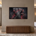 Uluyan Bozkurt Göktürk Cam Tablo – Cam Tablo