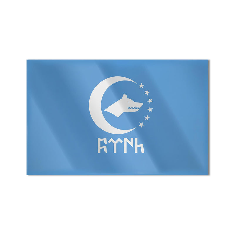 Bozkurt Hilal Mavi Cam Tablo – Cam Tablo