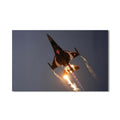 Türk F16 Uçağı Cam Tablo – Cam Tablo