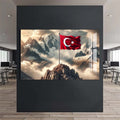 Türk Bayrağı Cam Tablo – Cam Tablo