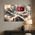 Türk Bayrağı Cam Tablo – Cam Tablo