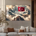 Türk Bayrağı Cam Tablo – Cam Tablo