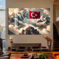 Türk Bayrağı Cam Tablo – Cam Tablo