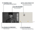 Madalyalı Atatürk Cam Tablo – Cam Tablo