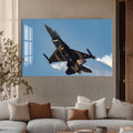 Türk F16 Uçağı Cam Tablo – Cam Tablo