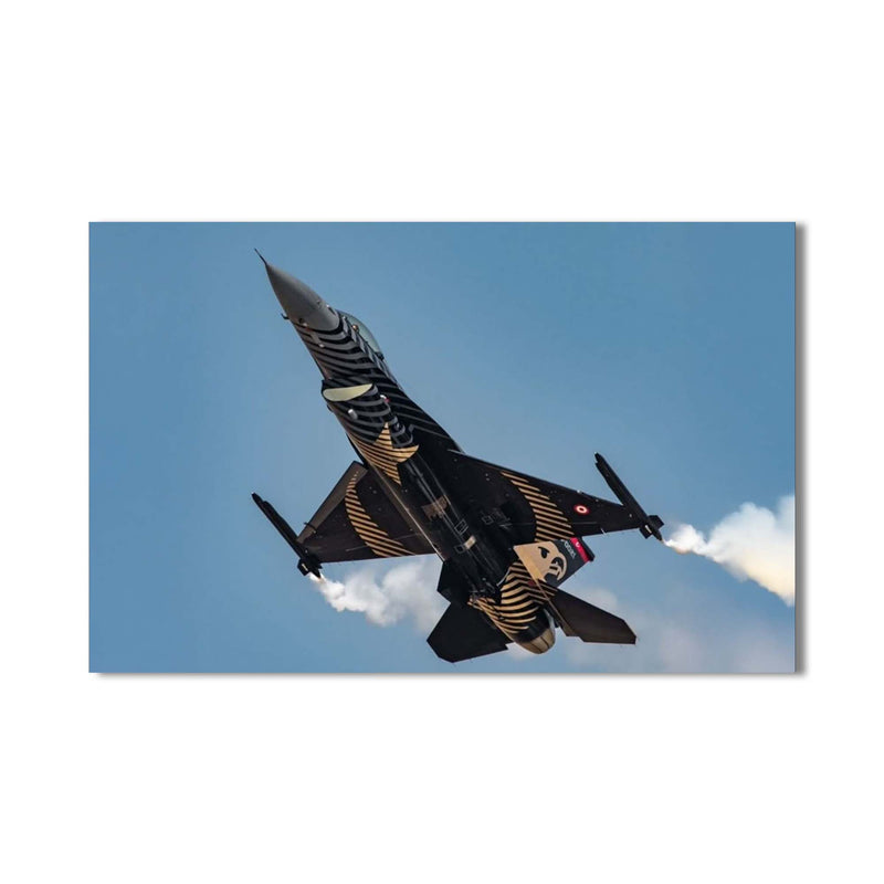 Türk F16 Uçağı Cam Tablo – Cam Tablo