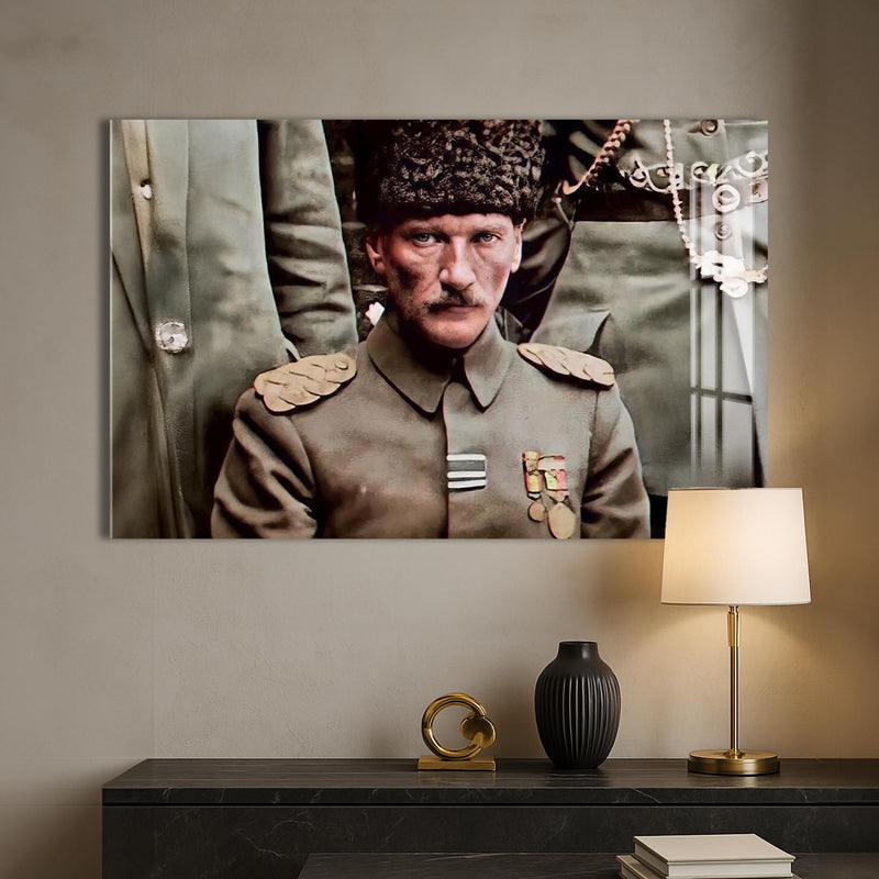 Atatürk Cam Tablo – Cam Tablo