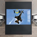 Türk F16 Uçağı Cam Tablo – Cam Tablo